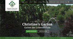 Desktop Screenshot of garten-lust.at