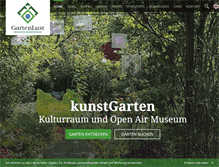 Tablet Screenshot of garten-lust.at